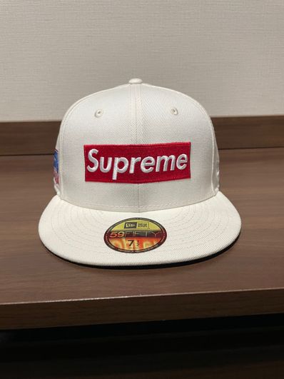 Supreme World Famous Box Logo New Era® "White"
