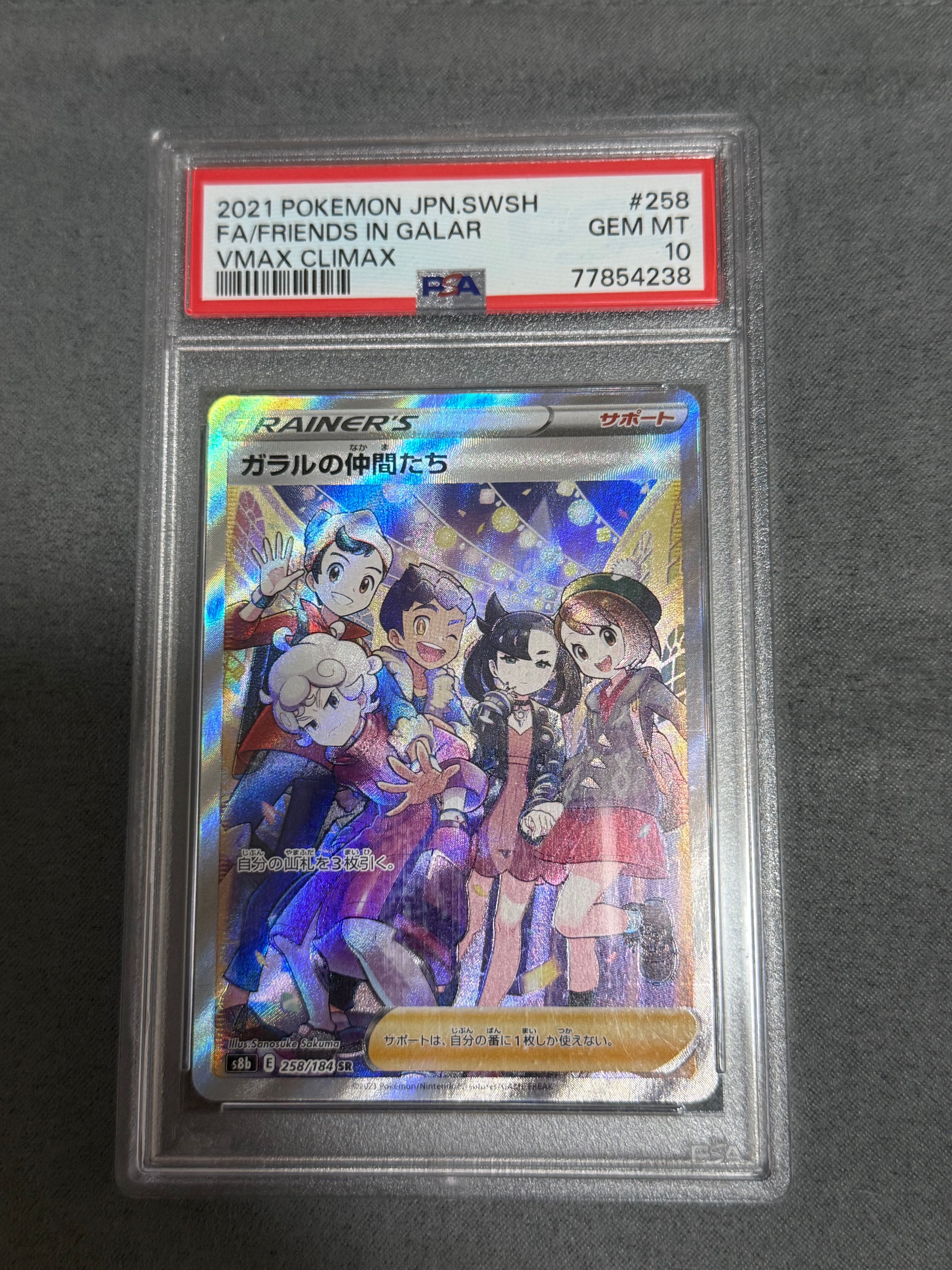 ガラルの仲間たち SR[S8b 258/184](ハイクラスパック「VMAXクライマックス」)