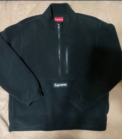 Supreme Polartec Half Zip Pullover "Navy"