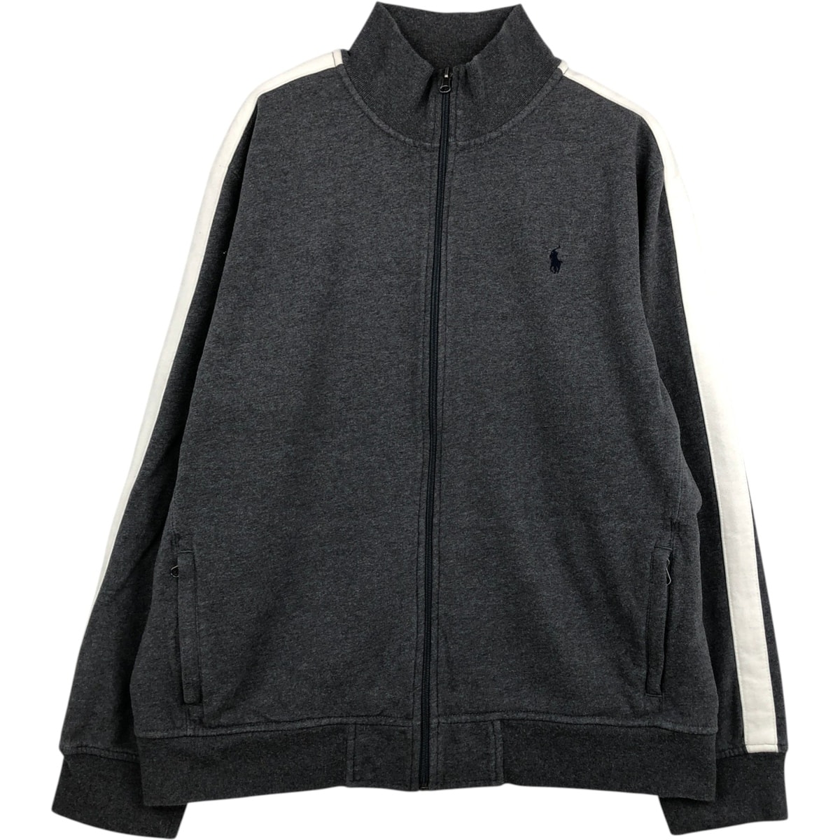 古着 ラルフローレン Ralph Lauren POLO by Ralph Lauren フルジップスウェットシャツ トレーナー メンズXXL相当/eaa627967