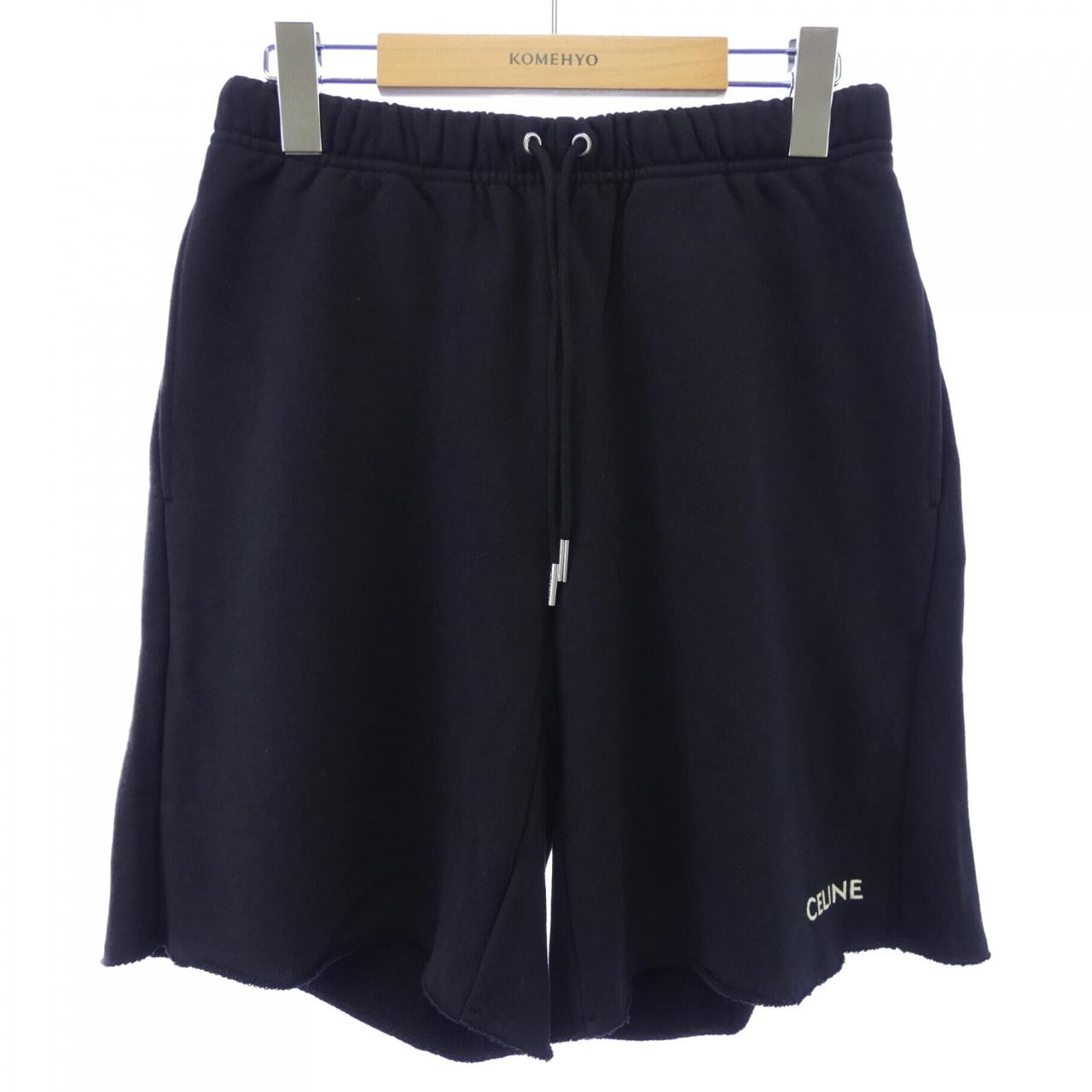 セリーヌ CELINE CELINE ショートパンツ / コットンフリース 2Z063670Q ショートパンツ