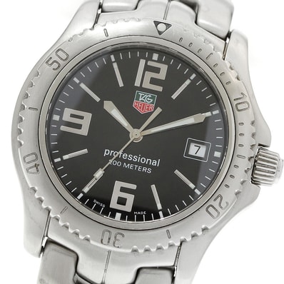 タグホイヤー リンク デイト WT1110 クォーツ メンズ 【中古】