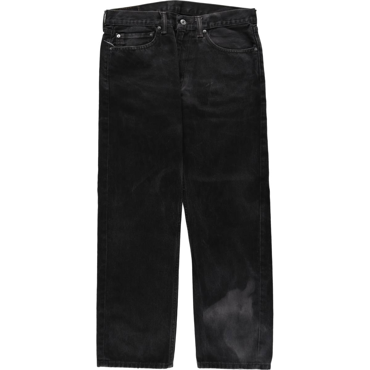 古着 リーバイス Levi's 505 ブラックデニム テーパードデニムパンツ メンズw34相当/eaa614662