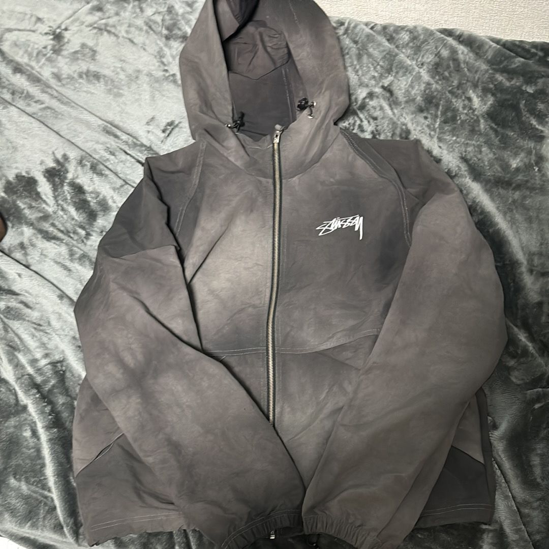 Stussy Wave Dye Beach Shell "Black"