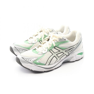 アシックス asics GT-2160 スニーカー 靴 レザー ファブリック メンズ ホワイト系 / グリーン系 / シルバー系 1203A320 【中古】