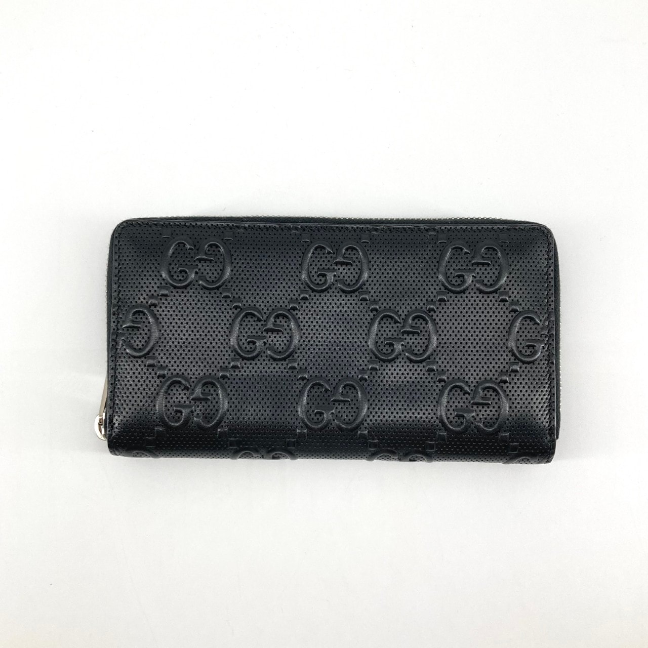 GUCCI(グッチ) GGエンボス 625558 長財布 ブラック