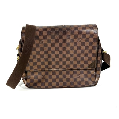 ルイヴィトン LOUIS VUITTON シェルトンMM N41149 ダミエ カバン 斜め掛け メッセンジャーバッグ ショルダーバッグ ダミエキャンバス エベヌ ブラウン