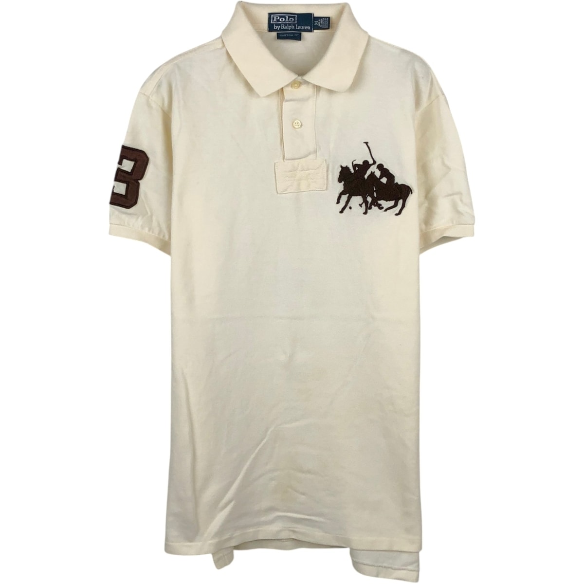 古着 ラルフローレン Ralph Lauren POLO by Ralph Lauren ダブルポニー 半袖 ポロシャツ メンズM相当/eaa648941
