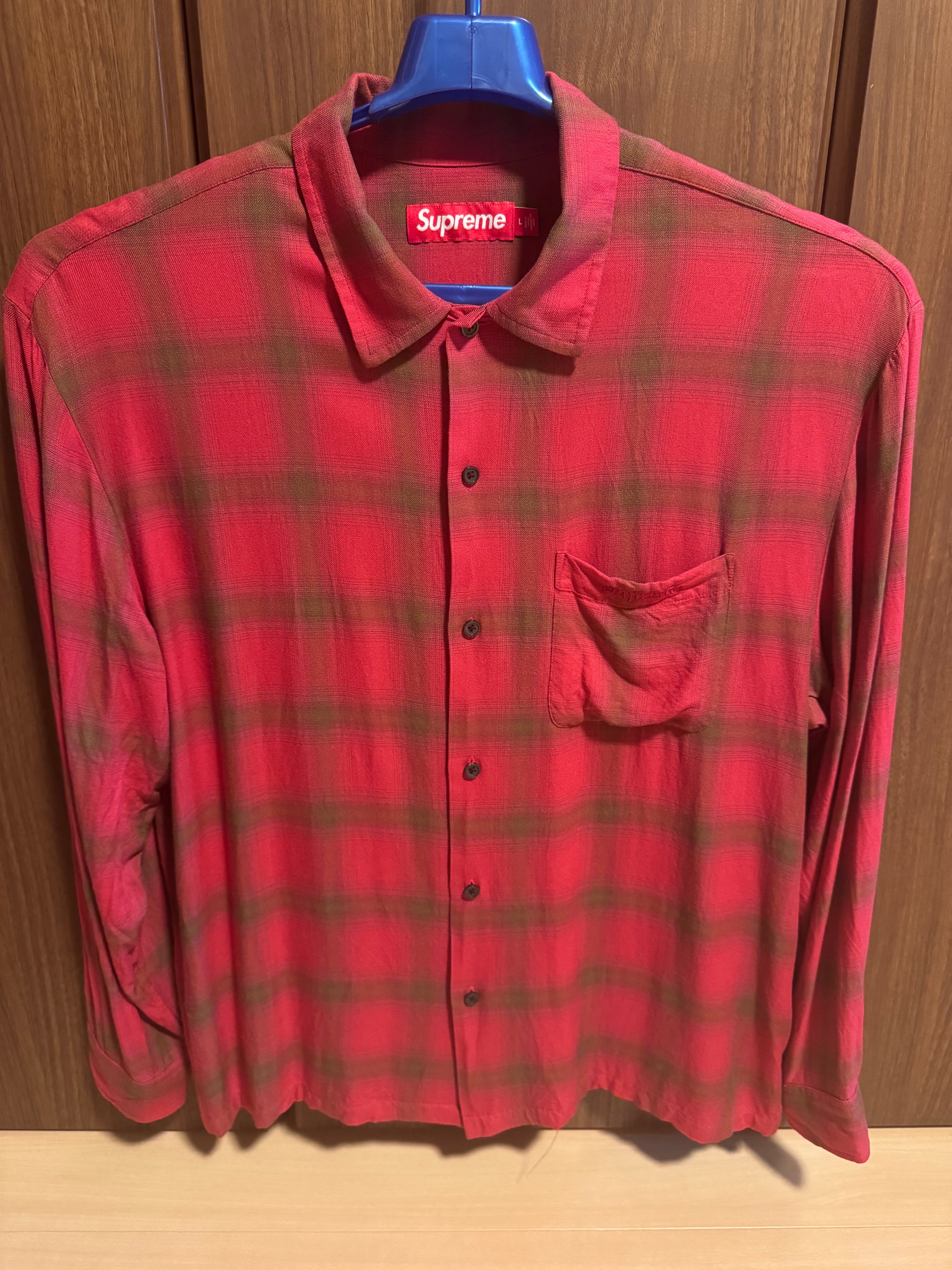 Supreme x GOODENOUGH Crushed Rayon S/S Shirt 