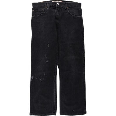 古着 00年代 リーバイス Levi's 517 BOOT CUT ブラックデニム ブーツカットデニムパンツ メンズw32相当/eaa658728
