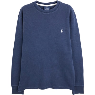 古着 ラルフローレン Ralph Lauren POLO RALPH LAUREN SLEEPWEAR サーマルロンT ワッフル メンズM相当/eaa662155