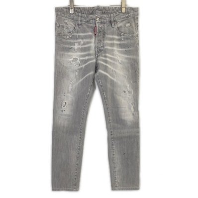 ディースクエアード S74LB0223 S30260 SKATER JEAN ボタンフライ デニムパンツ 46