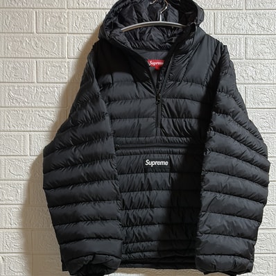 Supreme Micro Down Half Zip Hooded Pullover Supreme Micro Down Half Zip Hooded Pullover
