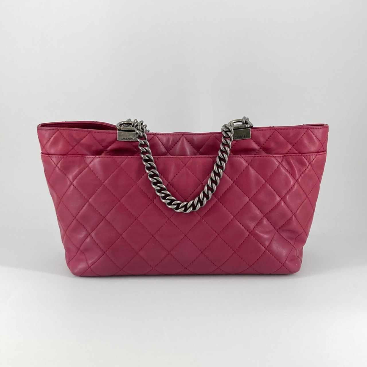 CHANEL(シャネル) マトラッセ 2WAY 20番台 ショルダー トートバッグ ピンク