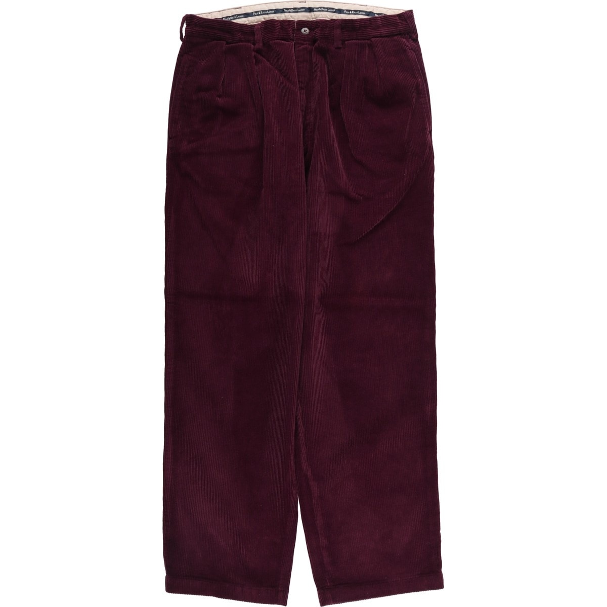 古着 ラルフローレン Ralph Lauren POLO RALPH LAUREN ツータック コーデュロイパンツ メンズw35相当/eaa627356