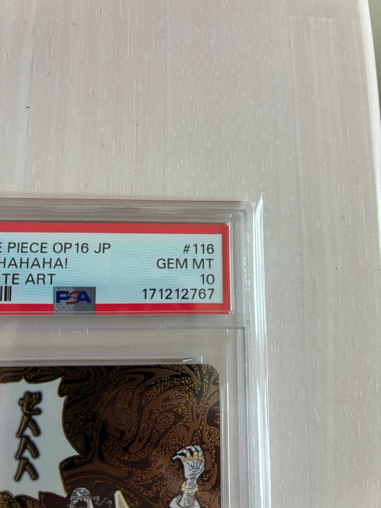 PSA10】ゼハハハハハハ！！！ R-P [OP16-116](ブースターパック「決戦