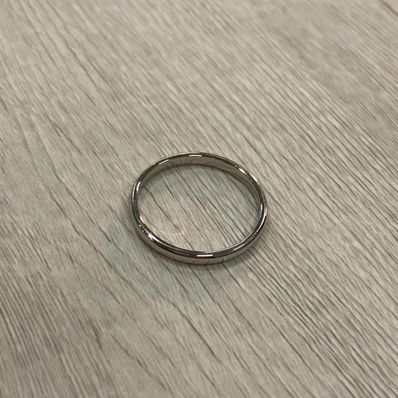 ティファニー クラシックバンド PT950 2.3g リング 10号