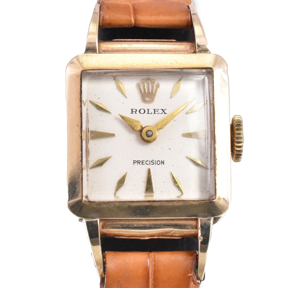 ロレックス ROLEX ヴィンテージ プレシジョン K18YG 手巻き レディース Y#146334