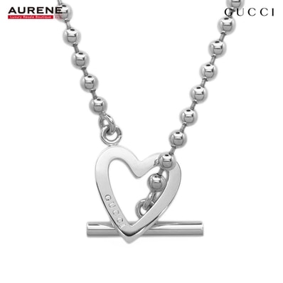 GUCCI グッチ ネックレス チョーカー ブレスレット 2WAY ハートトグル ボールチェーン SV925 シルバー 新品仕上済 レディース
【中古】