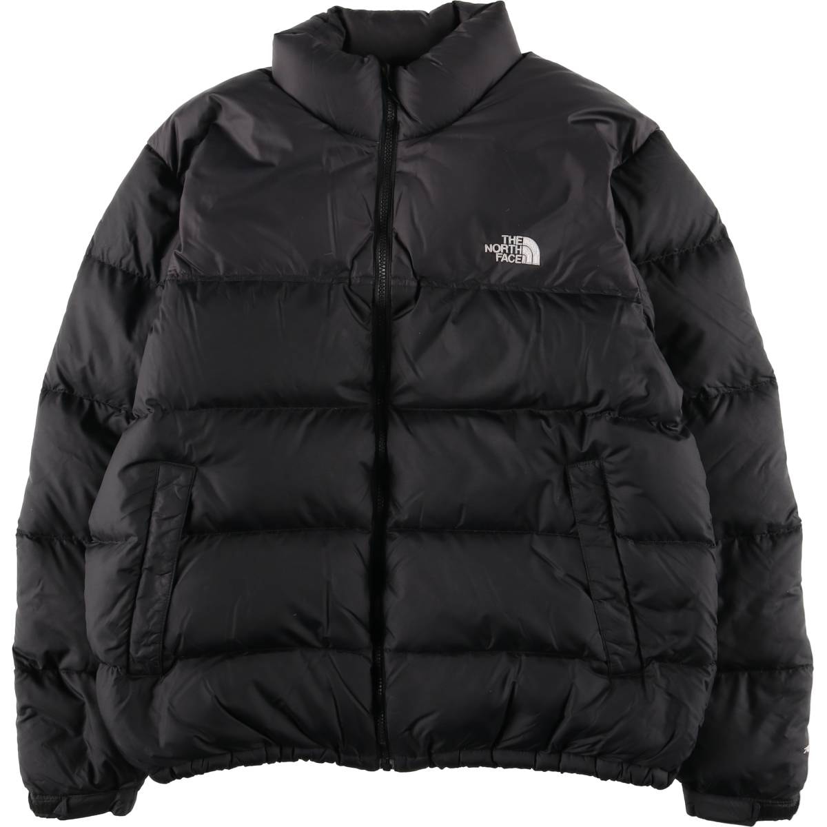 古着 ザノースフェイス THE NORTH FACE ヌプシジャケット リップストップ 700フィルパワー グースダウンジャケット メンズXL相当/evb032736