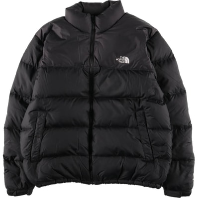 古着 ザノースフェイス THE NORTH FACE ヌプシジャケット リップストップ 700フィルパワー グースダウンジャケット メンズXL相当/evb032736