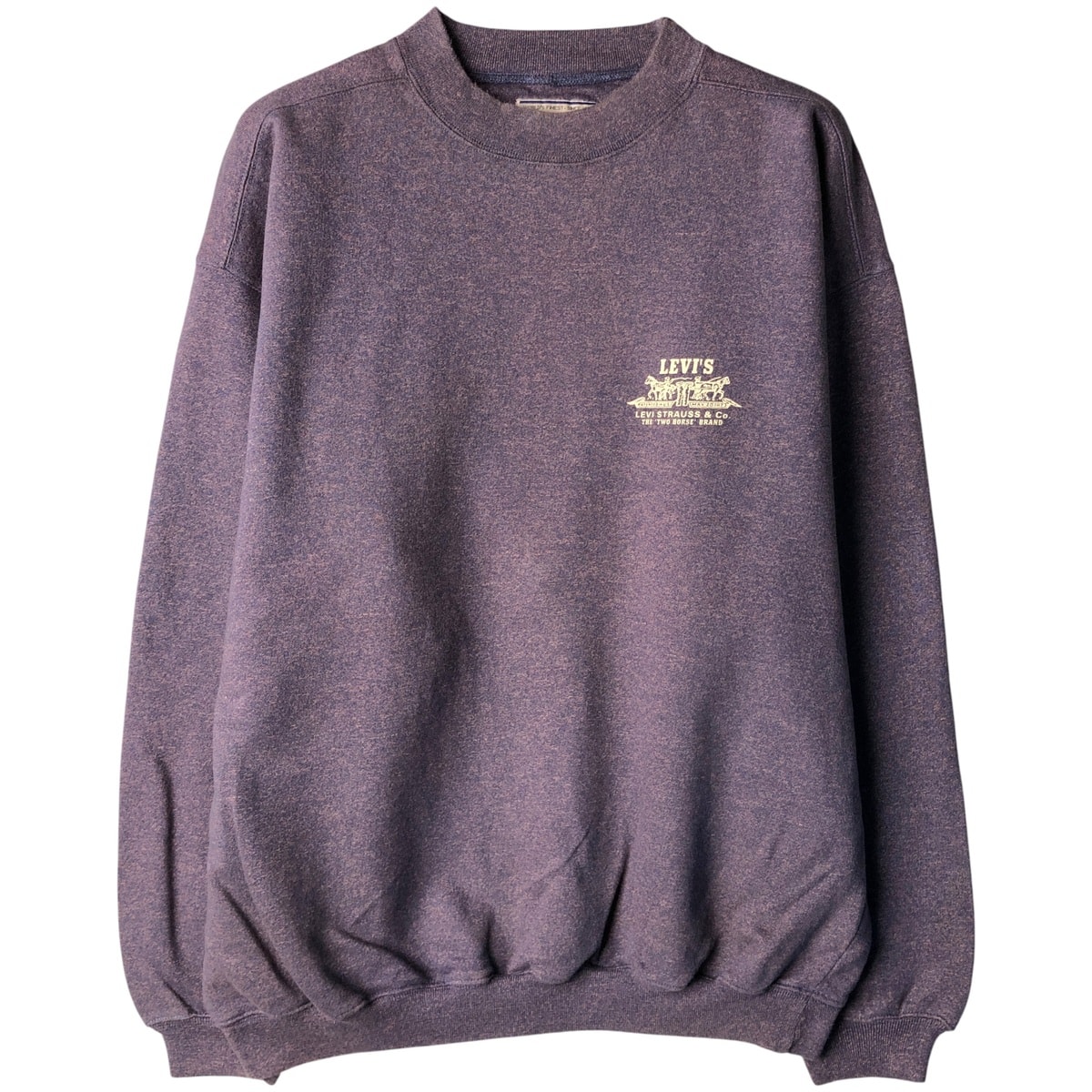 古着 90年代 リーバイス Levi's ワンポイントロゴスウェットシャツ トレーナー メンズM相当 ヴィンテージ/eaa597681