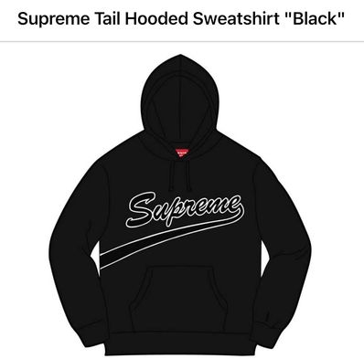 Tail Hooded Sweatshirt "Black"