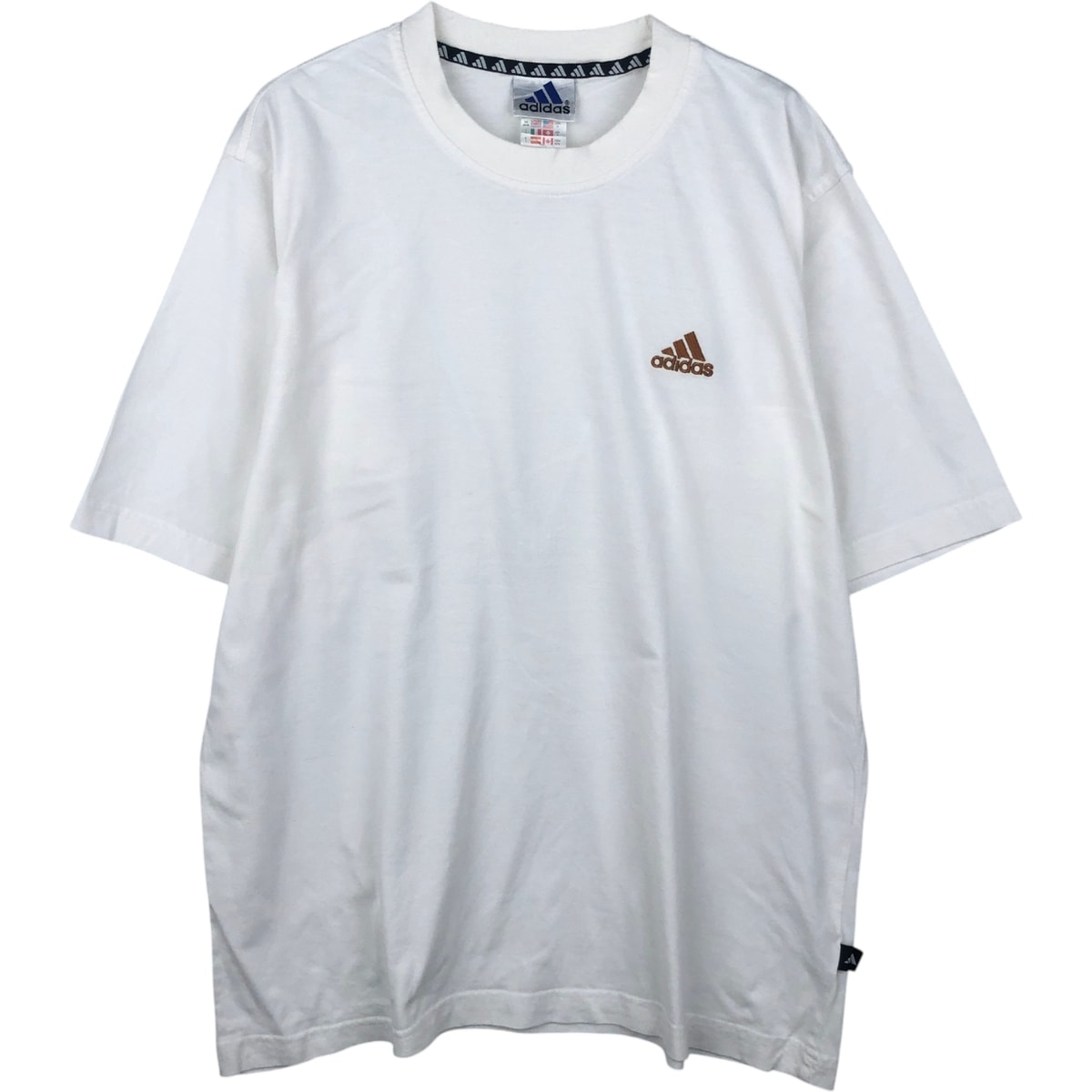 古着 90~00年代 アディダス adidas ロゴTシャツ メンズM相当 ヴィンテージ/eaa638957