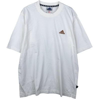 古着 90~00年代 アディダス adidas ロゴTシャツ メンズM相当 ヴィンテージ/eaa638957