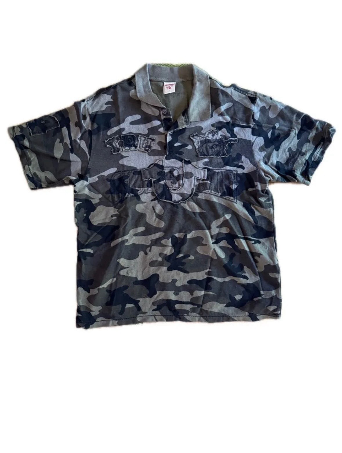 Supreme x True Religion Applique Polo "Woodland Camo"