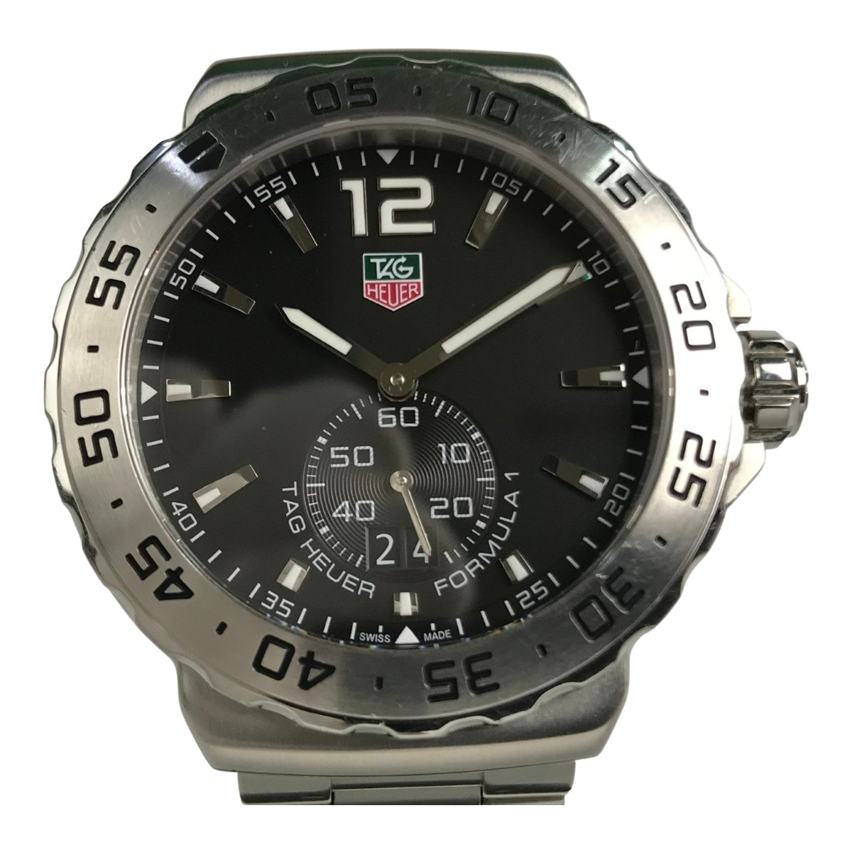 TAG HEUER タグホイヤー 腕時計 フォーミュラー1グランドデイト ステンレススチール WAU1112