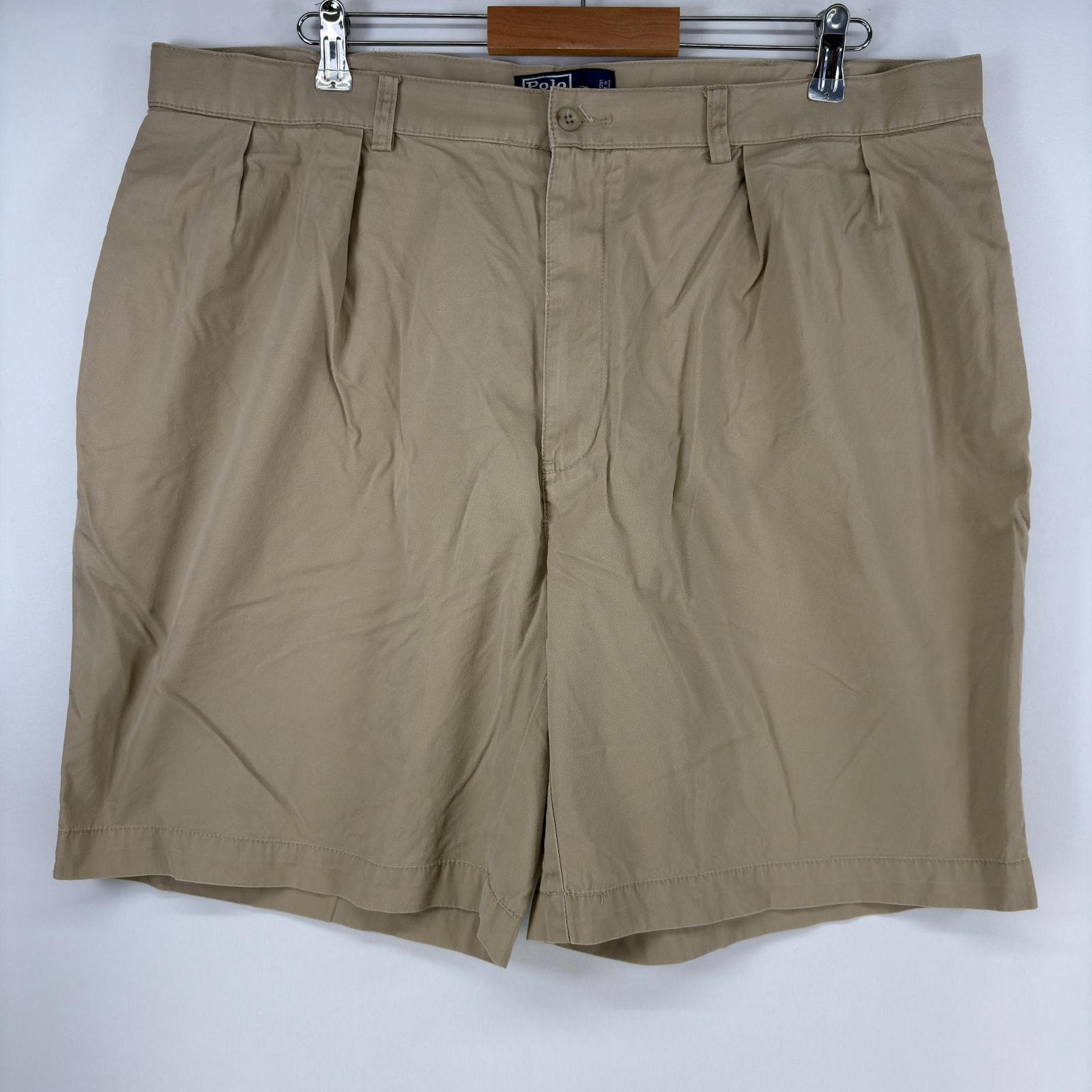 古着 ポロバイラルフローレン Polo by Ralph Lauren ショートパンツ チノパン ポロチノ ハーフパンツ TYLER w42  ベージュ系 メンズ