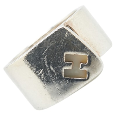 エルメス キャンディ リング 指輪 #54 SV925 シルバー レディース HERMES 【中古】