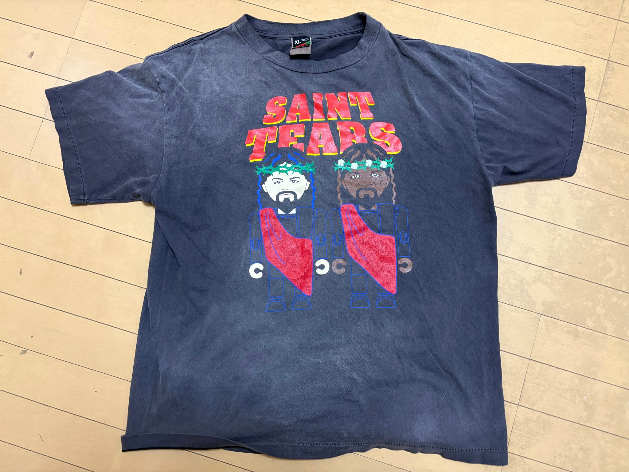 SAINT Mxxxxxx x Denim Tears SS Tee Purplelp "Black"