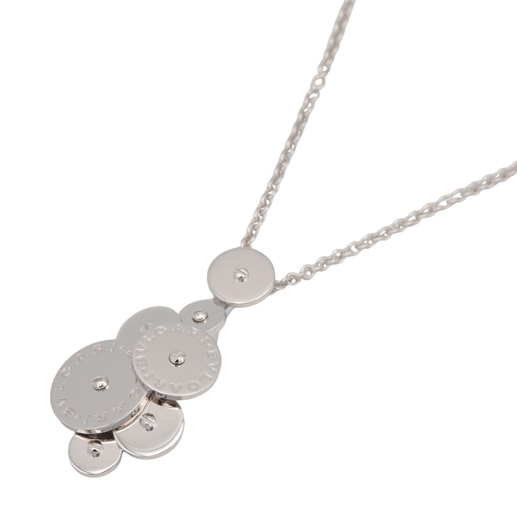 ブルガリ BVLGARI チクラディ ネックレス ネックレス ジュエリー K18WG(ホワイトゴールド) メンズ レディース シルバー系 【中古】