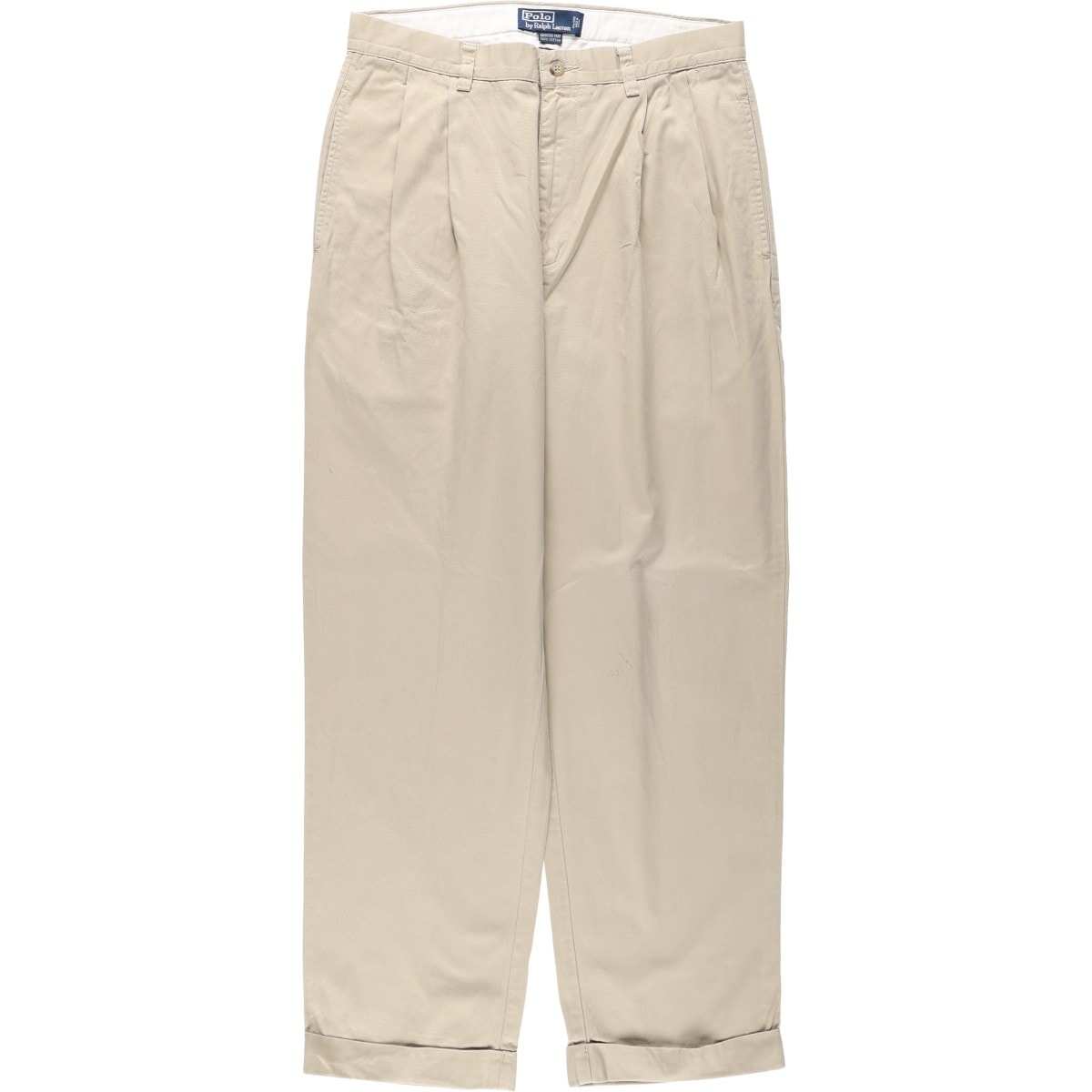 古着 ラルフローレン Ralph Lauren Polo Ralph Lauren HAMMOND PANT ツータック チノパンツ メンズw32相当/eaa663437