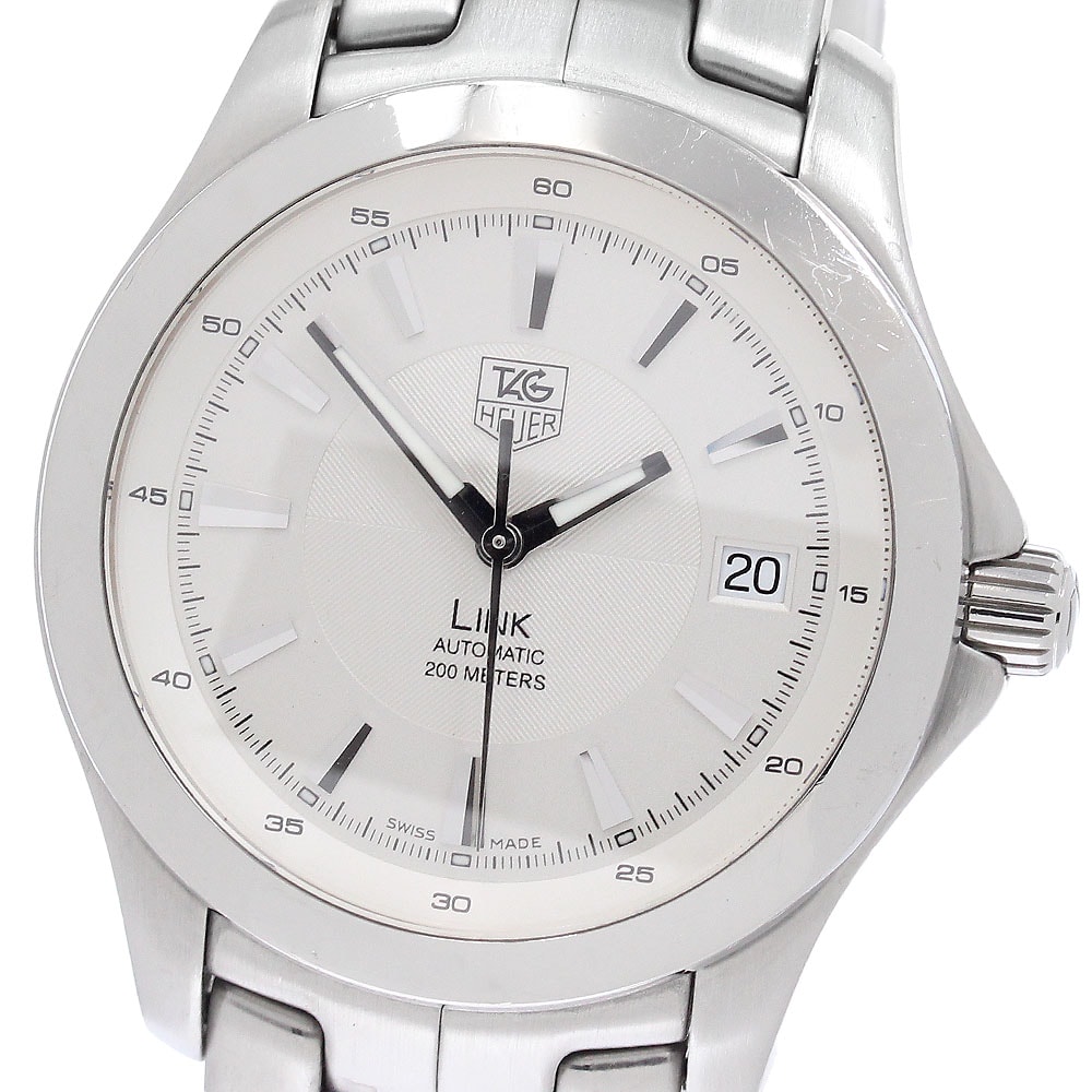 タグホイヤー リンク デイト WJF2111 自動巻き メンズ 【中古】