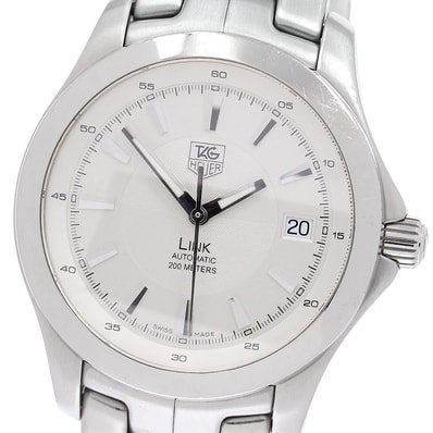 タグホイヤー リンク デイト WJF2111 自動巻き メンズ 【中古】