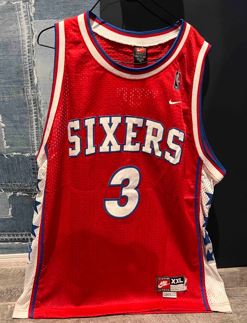 未使用に近い】Allen Iverson/アレンアイバーソン/Philadelphia 76ers