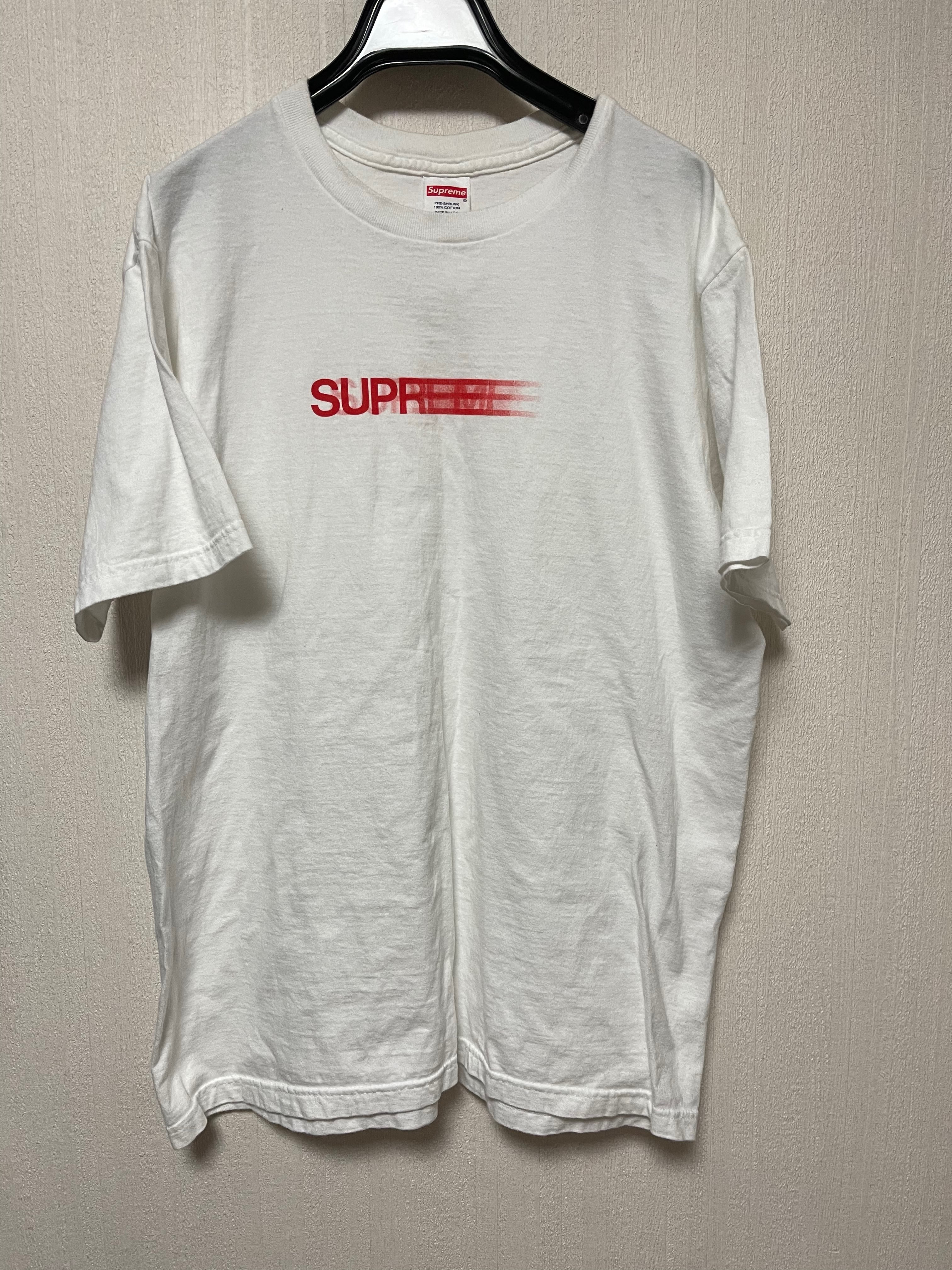 Supreme Motion Logo Tee "White" (20SS)