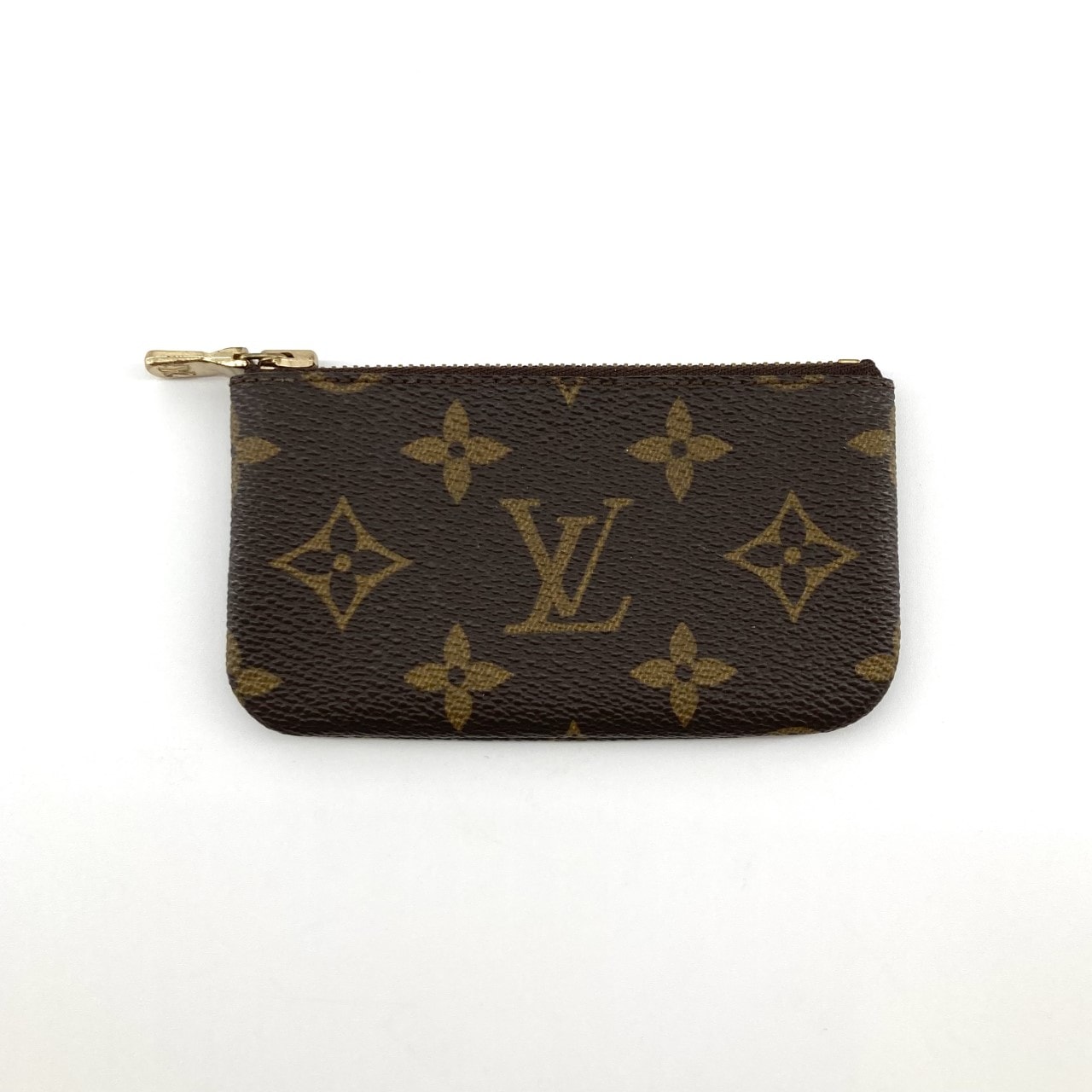 LOUIS VUITTON(ルイ・ヴィトン) ポシェット・クレ モノグラムキャンバス チェーンフック M62650 キーケース ブラウン