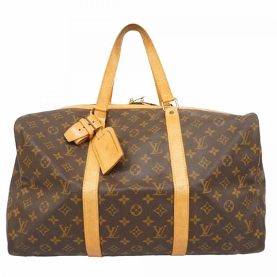 【6dc2412】ルイヴィトン ボストンバッグ モノグラム サックスプール45 M41624 ブラウン【中古】メンズ レディース ユニセックス