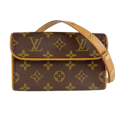 ルイ ヴィトン LOUIS VUITTON ウエストバッグ ベルトバッグ モノグラム ポシェット フロランティーヌ モノグラムキャンバス ブラウン レディース M51855【中古】 z8438