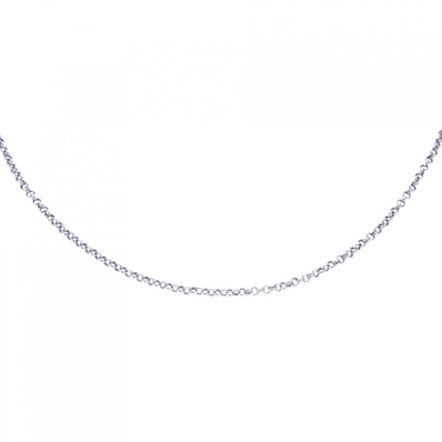 Chrome Hearts Necklace Multipurpose Roll Chain 30 inch 2 Lobster Clips Tiny E CH Plus "Silver"