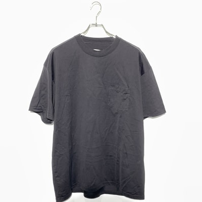 stein OVERSIZED POCKET TEE SUPERIOR PIMA Black
