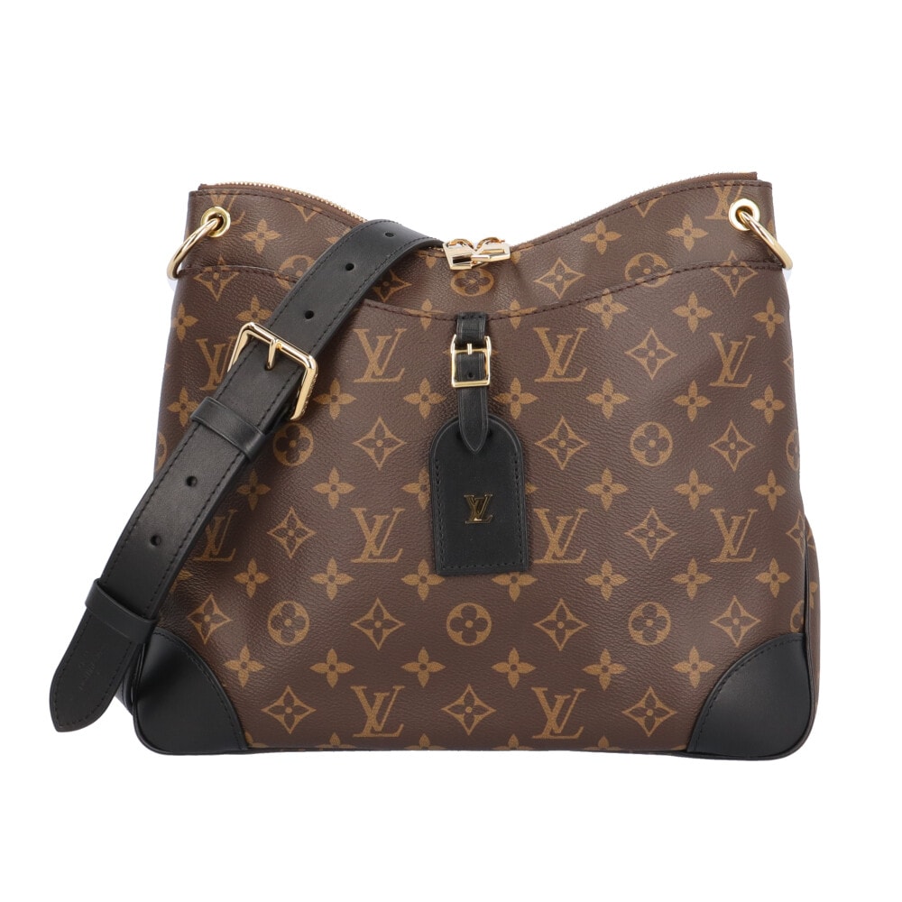 ルイヴィトン オデオンNM MM モノグラム ショルダーバッグ モノグラムキャンバス M45352 ブラウン レディース LOUIS VUITTON 中古