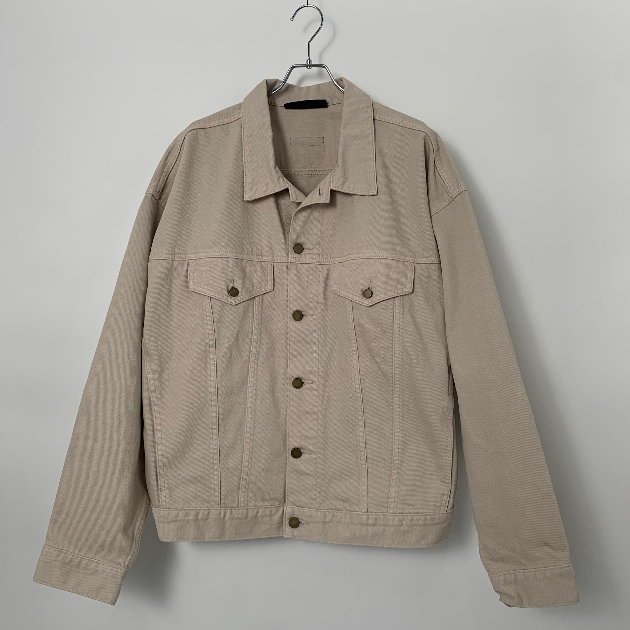 FEAR OF GOD ESSENTIALS Denim Jacket "Silver Cloud"