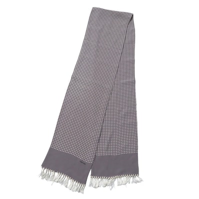 ■美品■TOM FORD トムフォード ストール フリンジ マフラー 総シルク ブランド古着【中古】20260528/RA9552