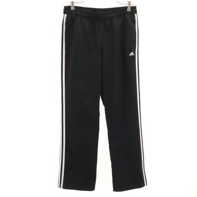 adidas アディダス トレーニング パンツ L ブラック 裏メッシュ