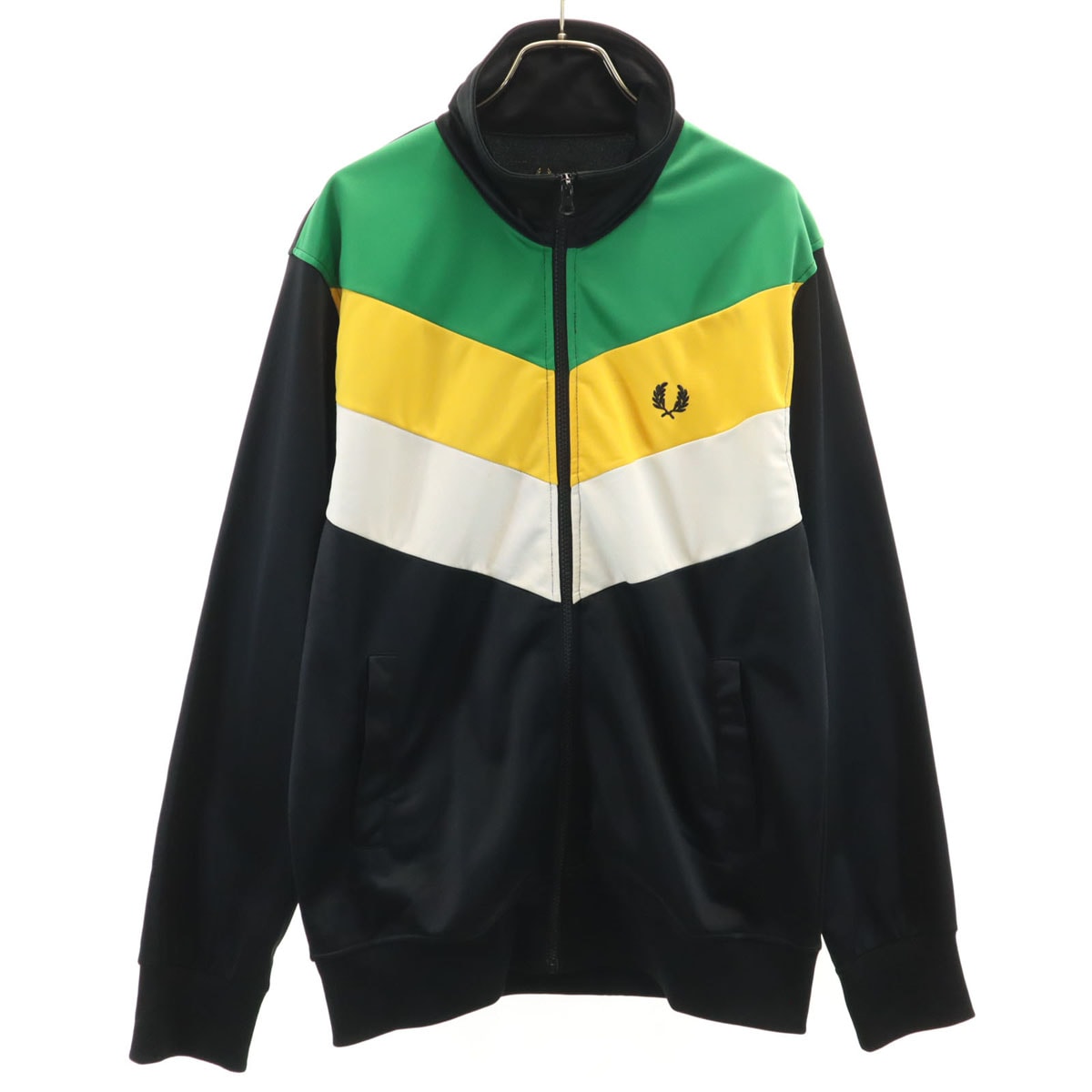FRED PERRY フレッドペリー トラックジャケット L ブラック ジャージ